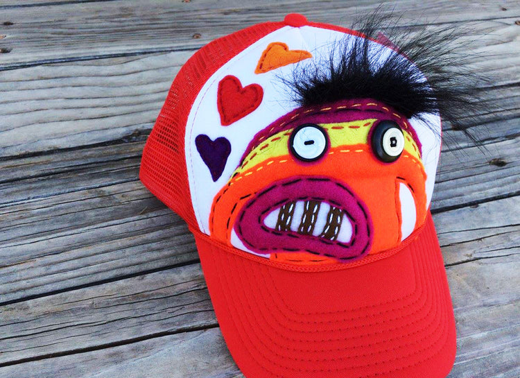 Multi Color Round Bill Hat